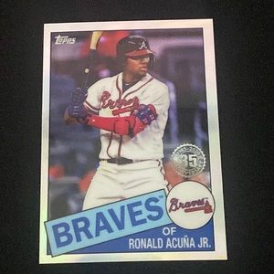Ronald Acuna Jr - 2020 topps 35th anniversary
